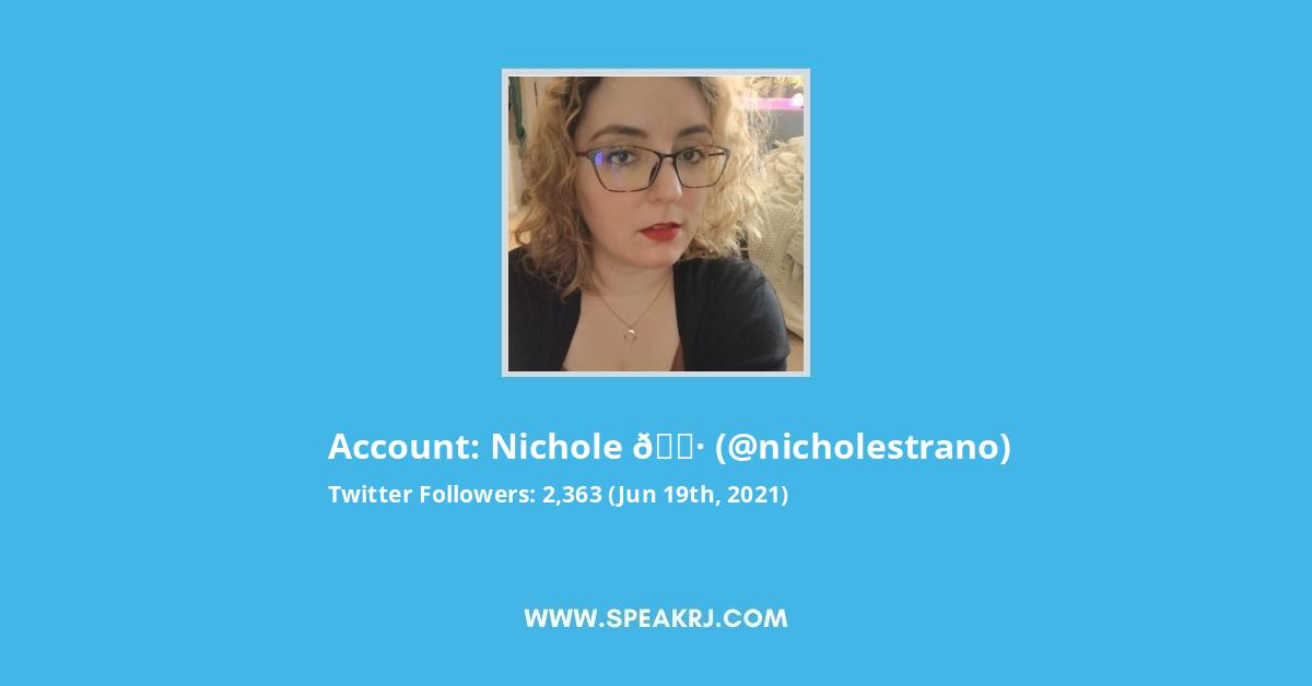 Nichole ππ» Twitter Stats