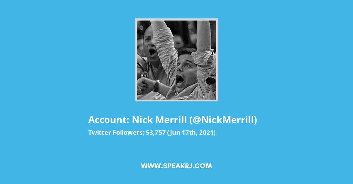 Nick Merrill Twitter Stats