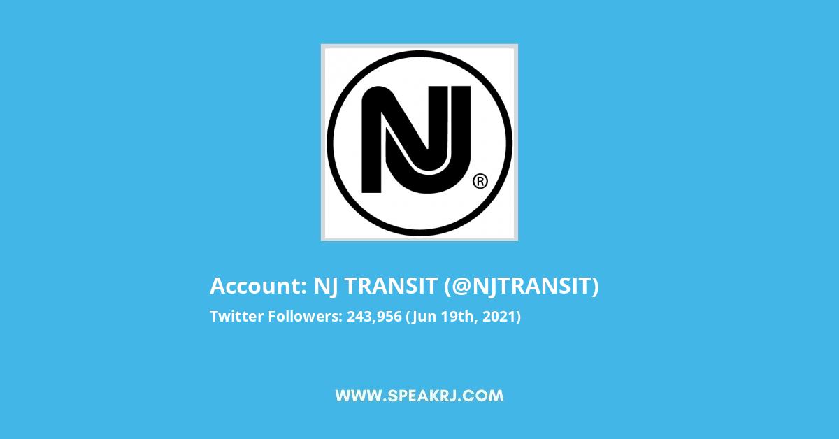 NJ TRANSIT Twitter Stats