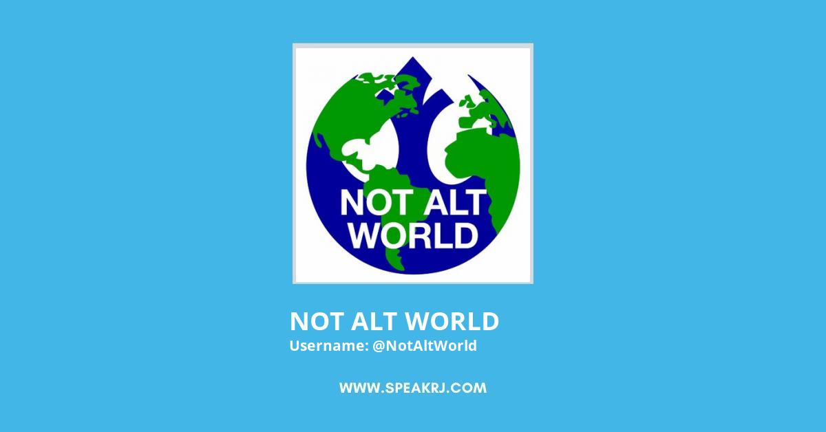 NOT ALT WORLD Twitter Stats