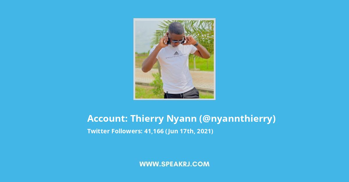 Thierry Nyann Twitter Stats