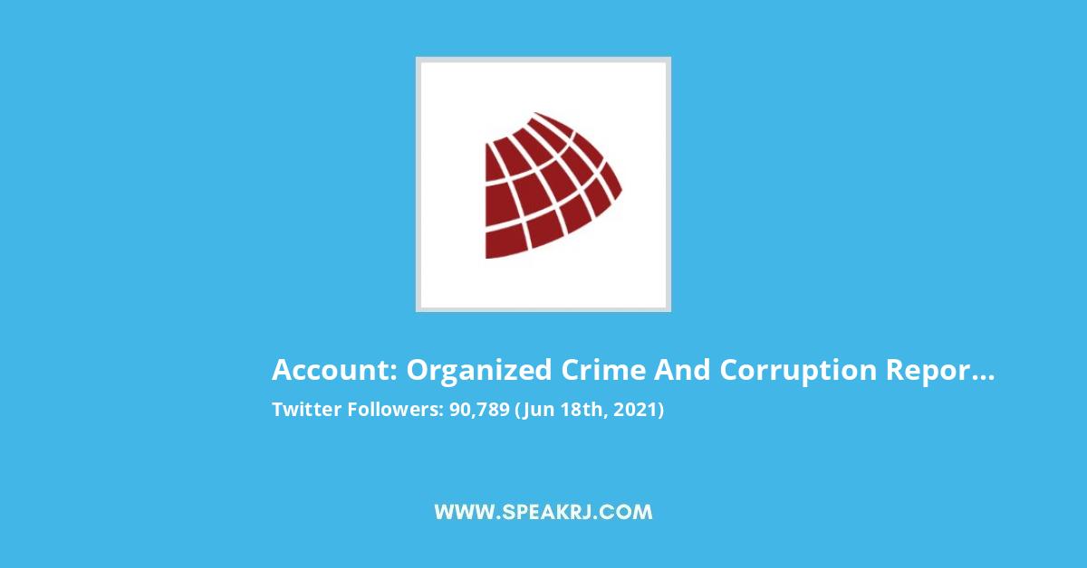 Organized Crime and Corruption Reporting Project Twitter Stats