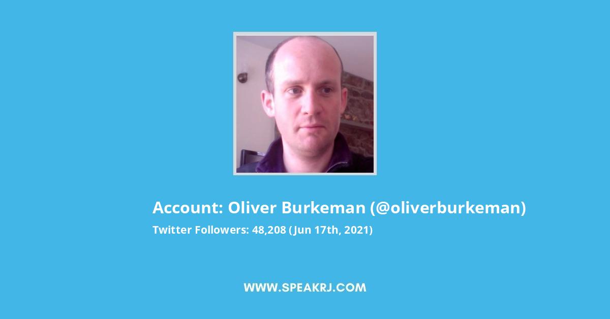 Oliver Burkeman Twitter Stats