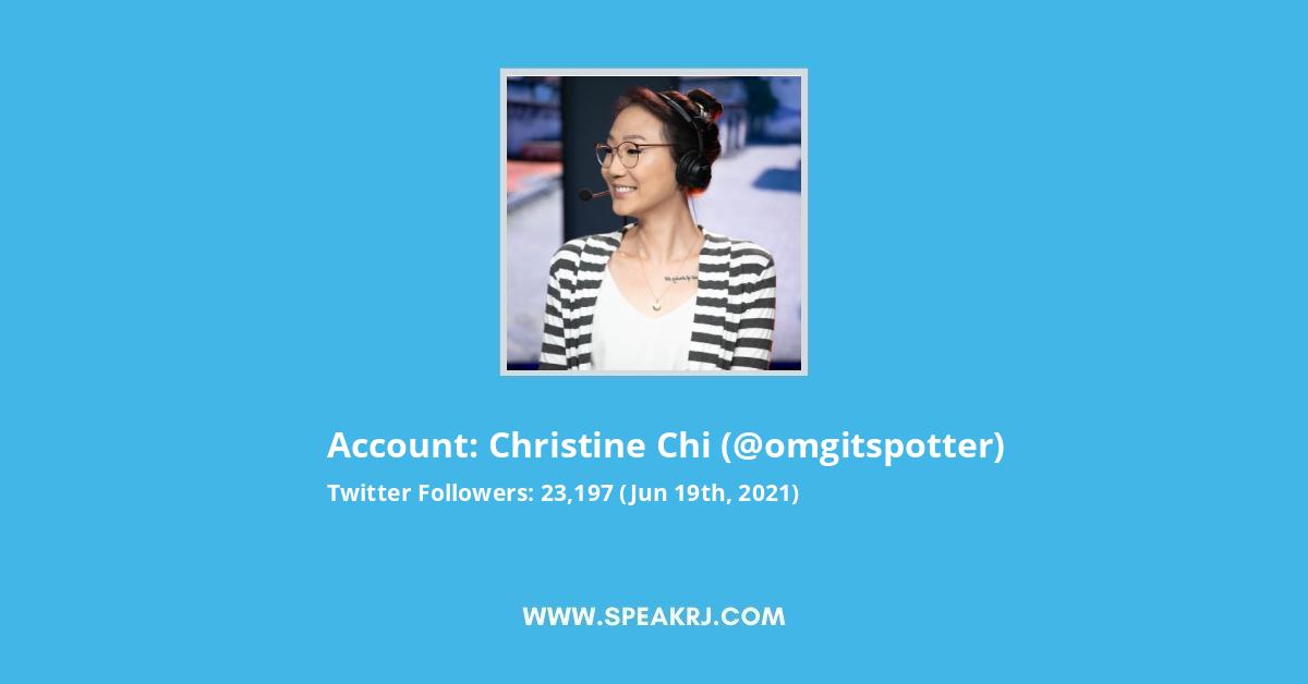 Christine Chi Twitter Stats