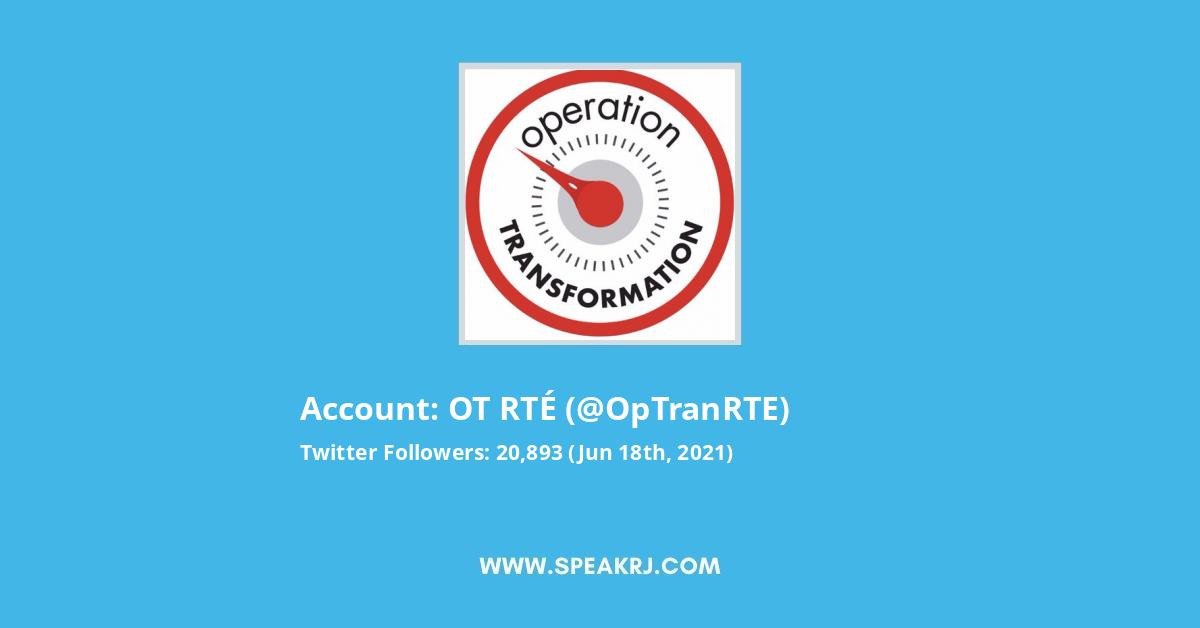 OT RTÉ Twitter Stats