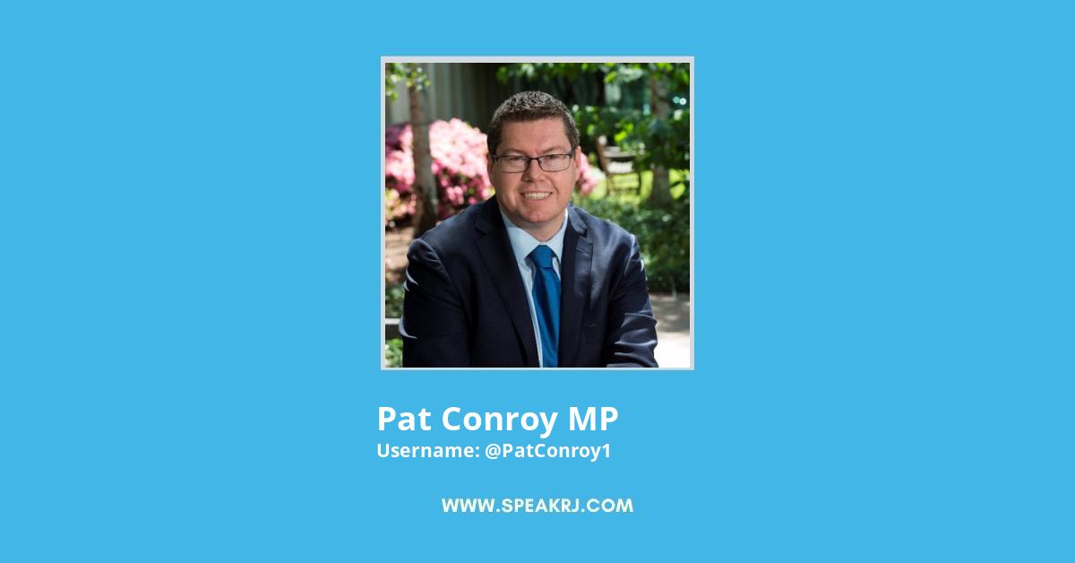 Pat Conroy MP Twitter Stats