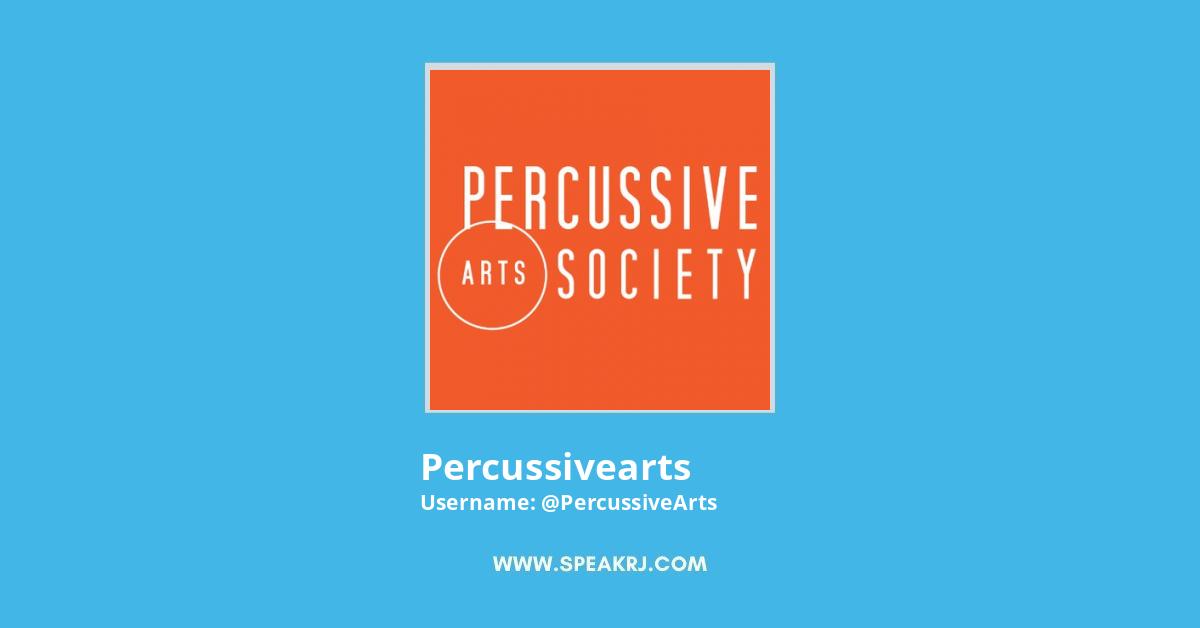 percussivearts Twitter Stats