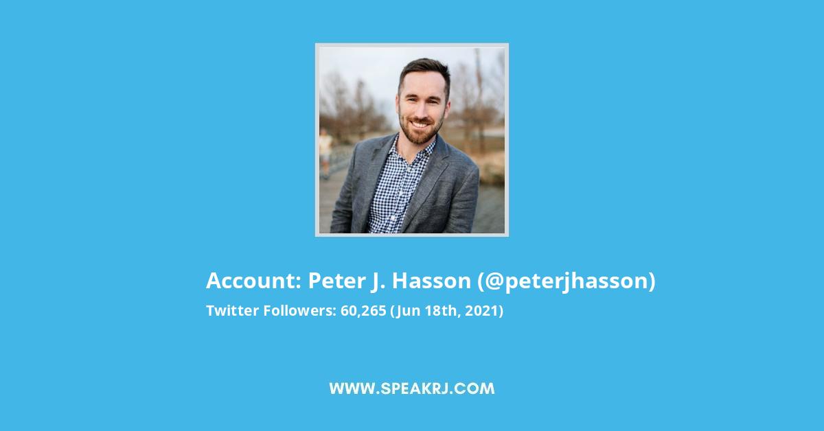 Peter J. Hasson Twitter Stats