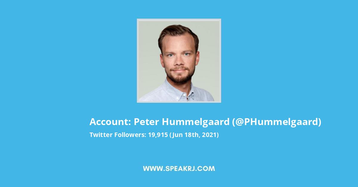Peter Hummelgaard Twitter Stats