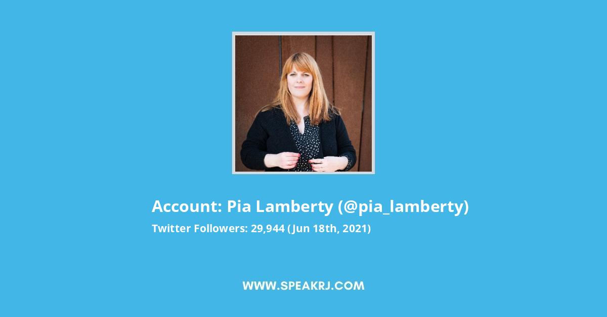 Pia Lamberty Twitter Stats