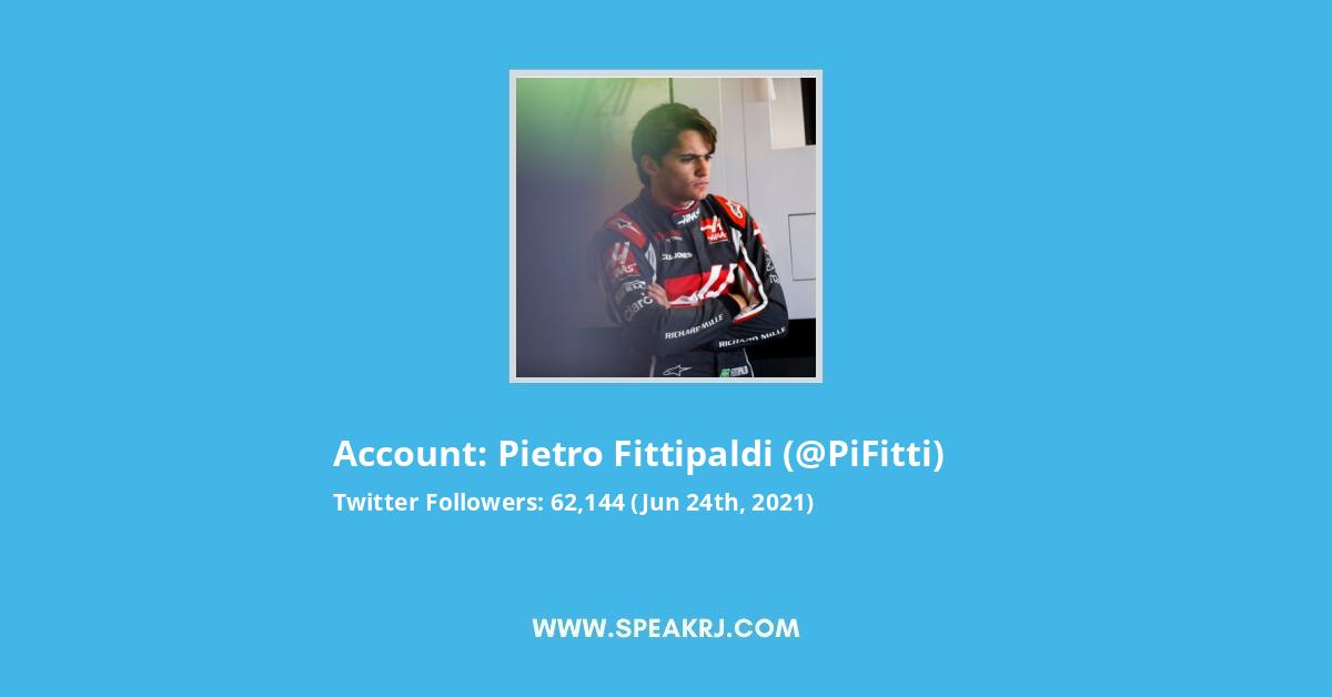 Pietro Fittipaldi Twitter Stats