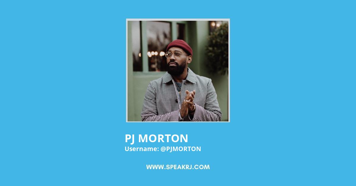 PJ MORTON Twitter Stats