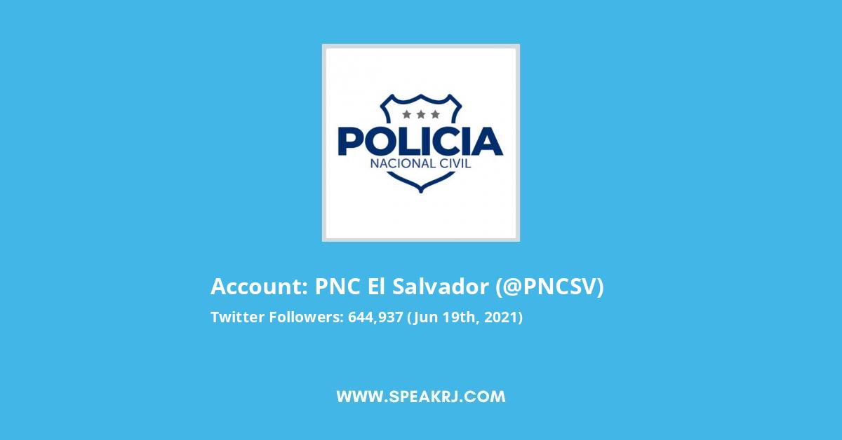 PNC El Salvador Twitter Followers Statistics / Analytics - SPEAKRJ Stats