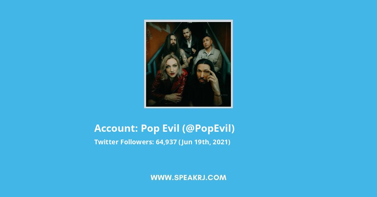 Pop Evil Twitter Stats