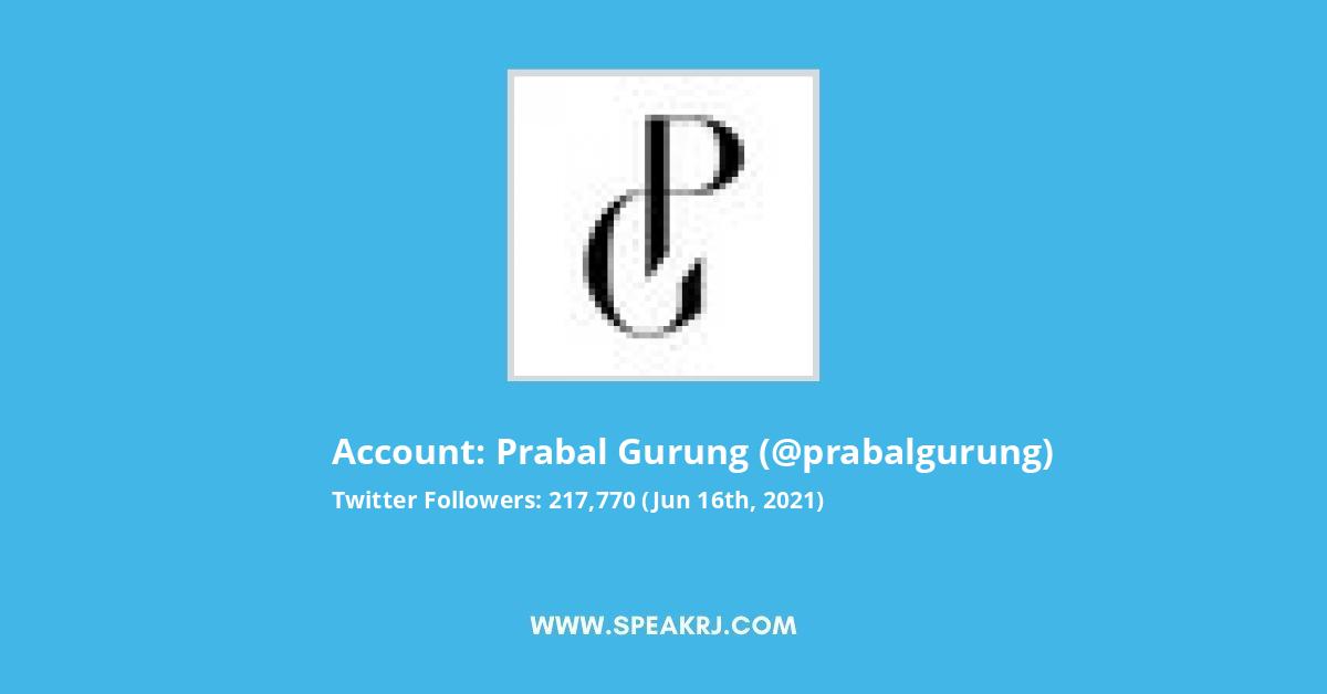 Prabal Gurung Twitter Followers Statistics Analytics SPEAKRJ Stats