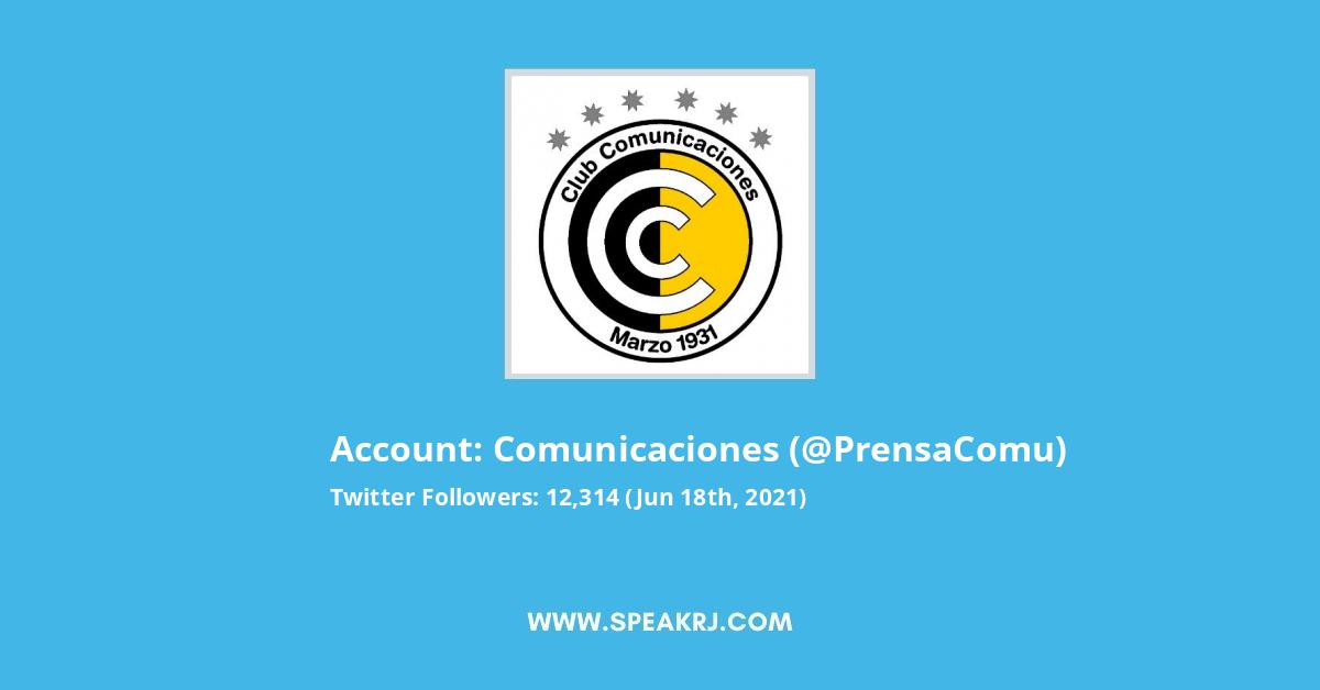 Comunicaciones Twitter Stats