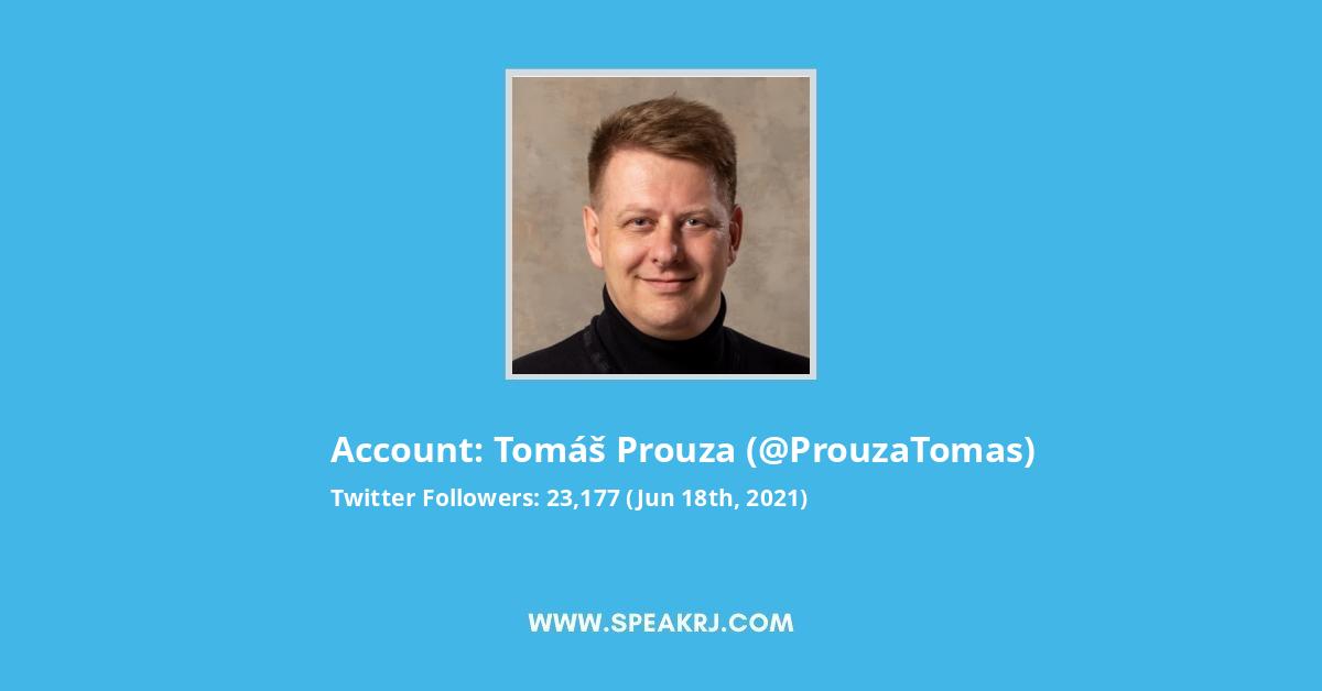 Tomáš Prouza Twitter Stats