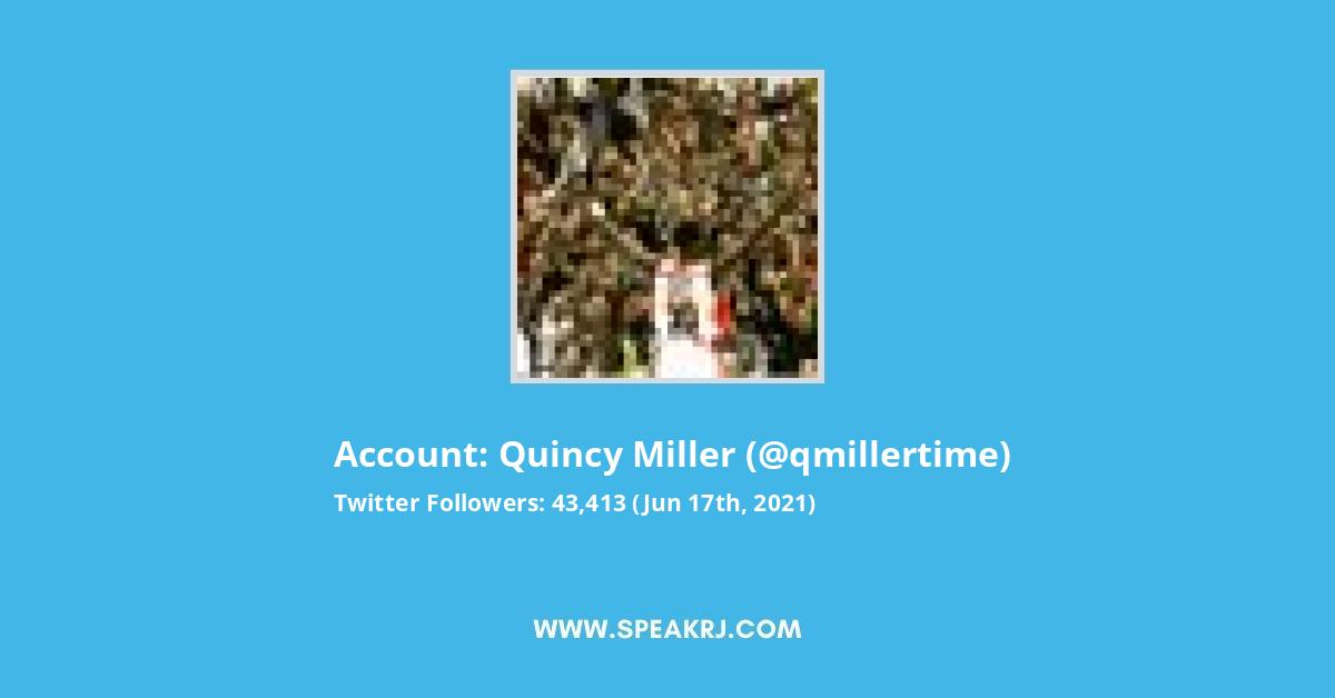 Quincy Miller Twitter Stats