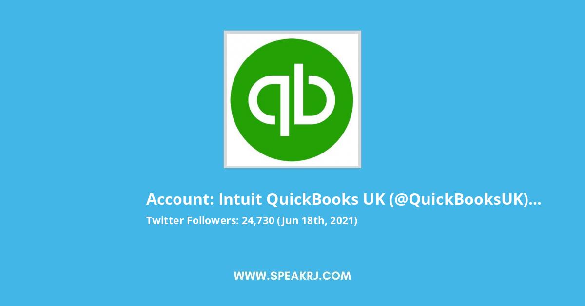 Intuit QuickBooks UK Twitter Stats