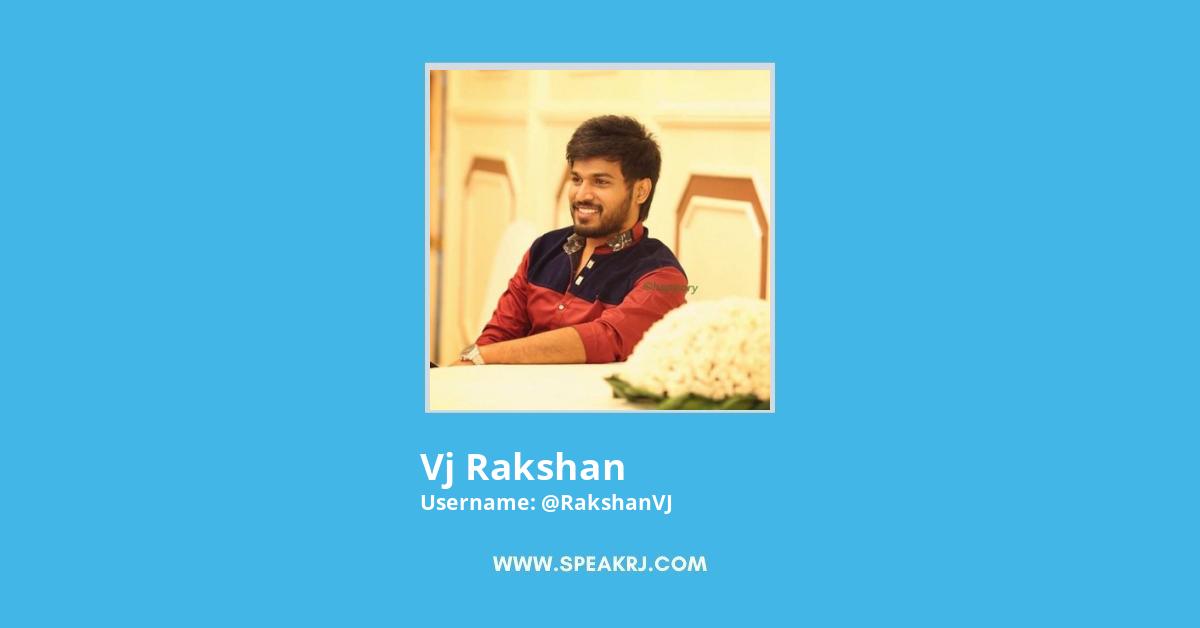 Vj Rakshan Twitter Stats