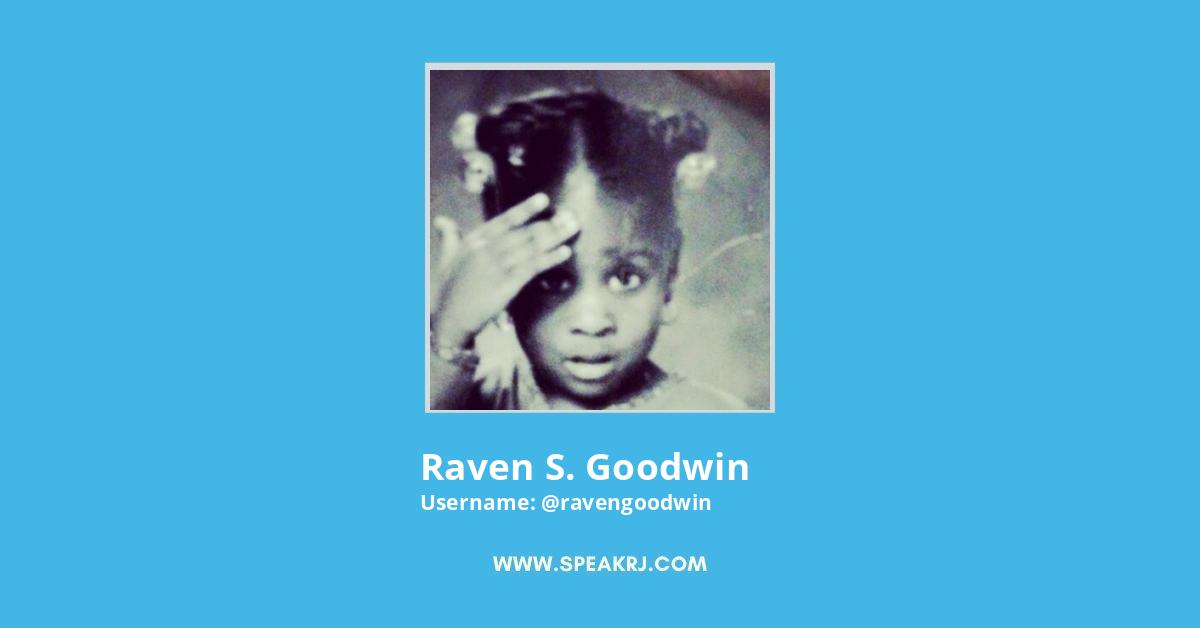 Raven S. Goodwin Twitter Stats