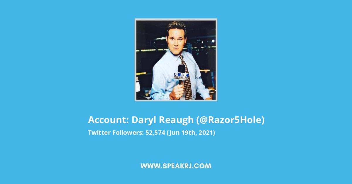 Daryl Reaugh Twitter Stats