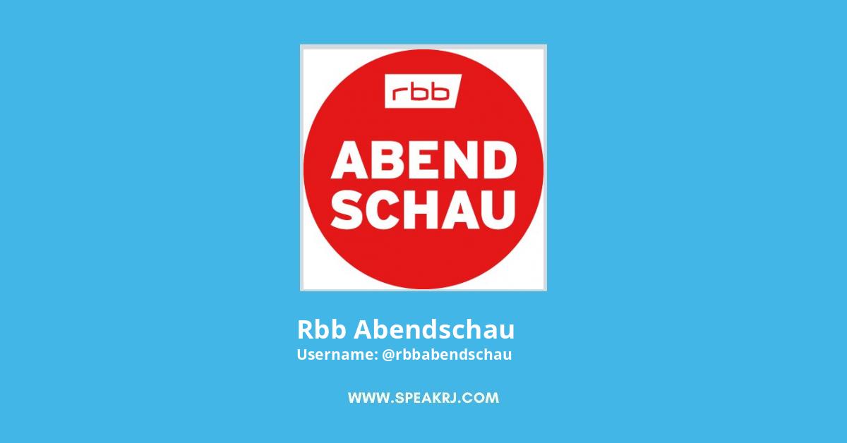 rbb Abendschau Twitter Stats