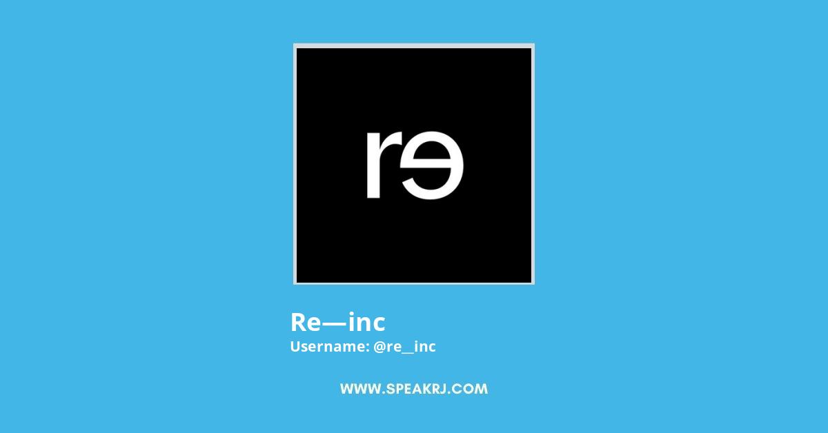 re—inc Twitter Stats