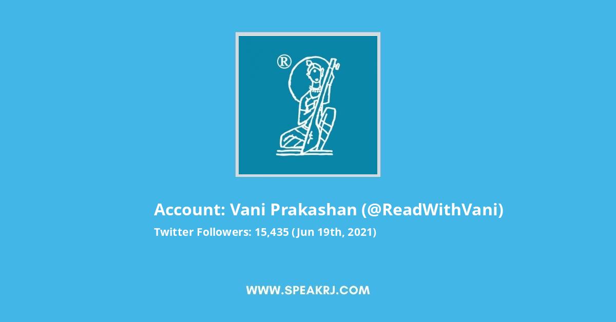 Vani Prakashan Twitter Stats