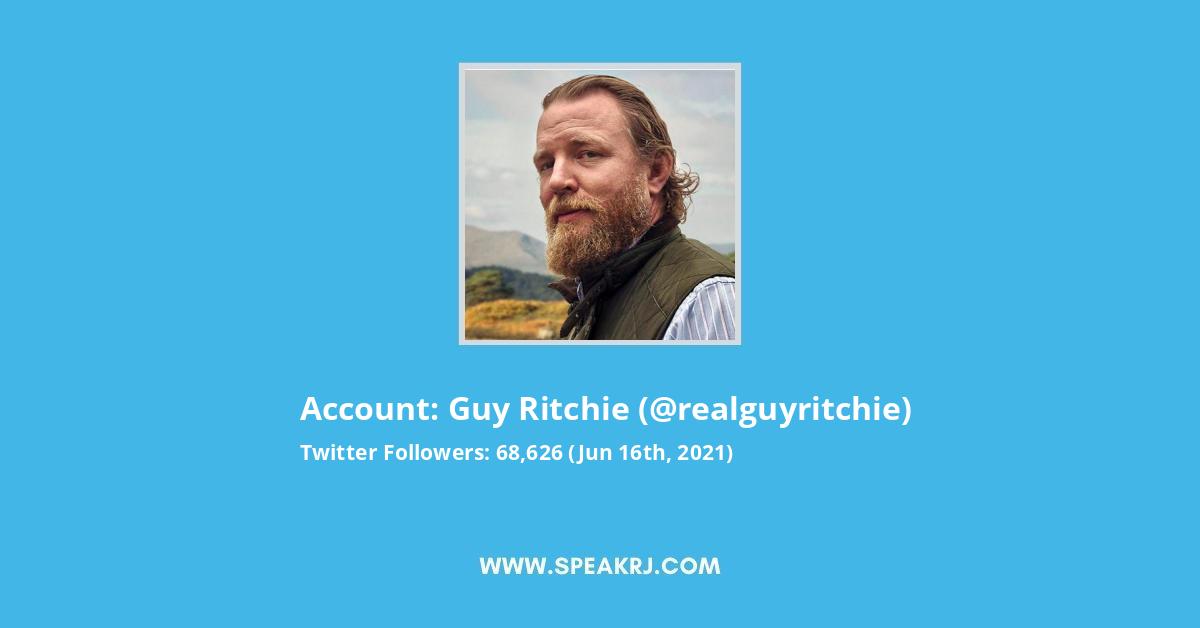 Guy Ritchie Twitter Stats
