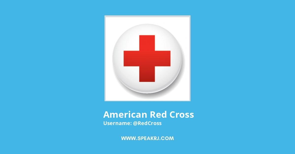 American Red Cross Twitter Stats
