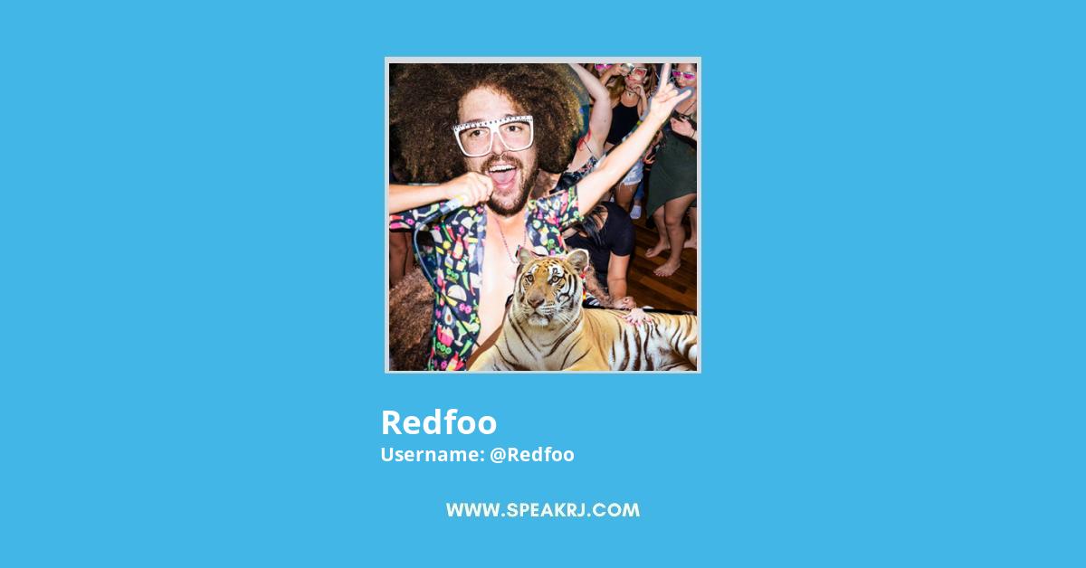 Redfoo Twitter Stats