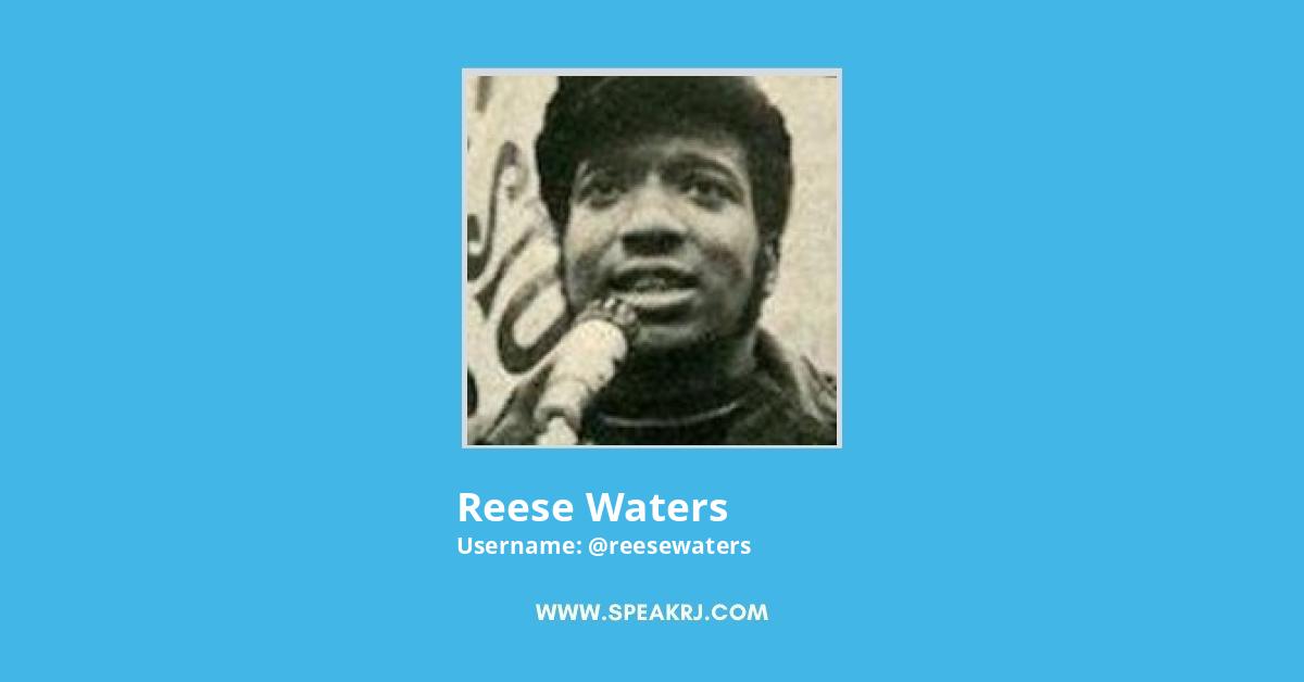 Reese Waters Twitter Stats