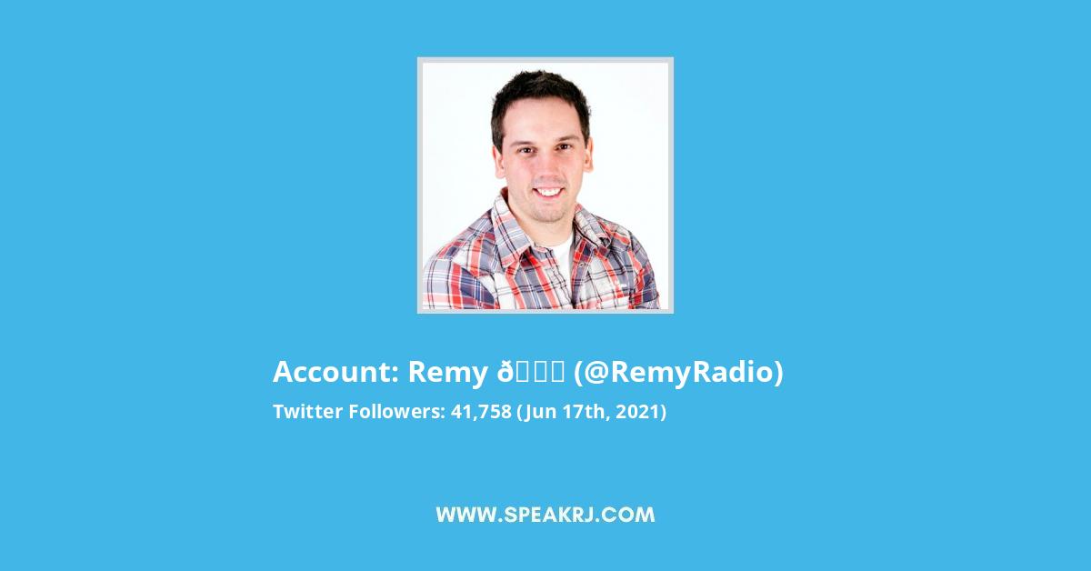 Remy ๐ Twitter Stats