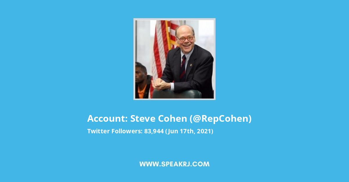 Steve Cohen Twitter Stats
