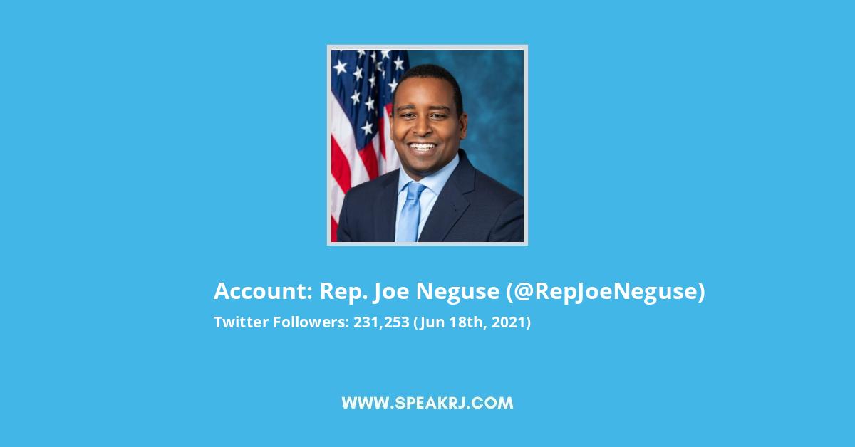 Rep. Joe Neguse Twitter Stats