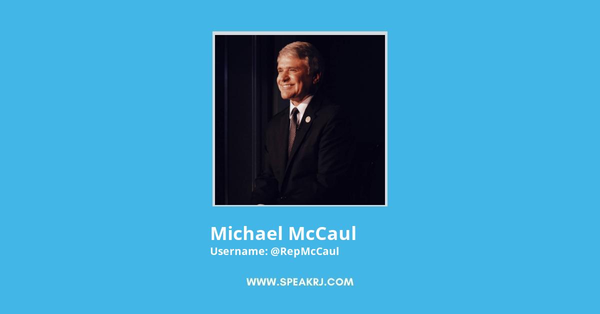 Michael McCaul Twitter Stats