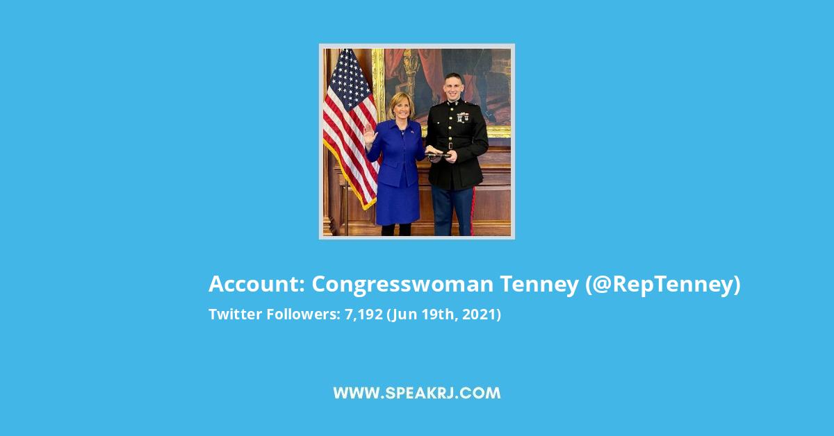 Rep. Claudia Tenney Twitter Stats