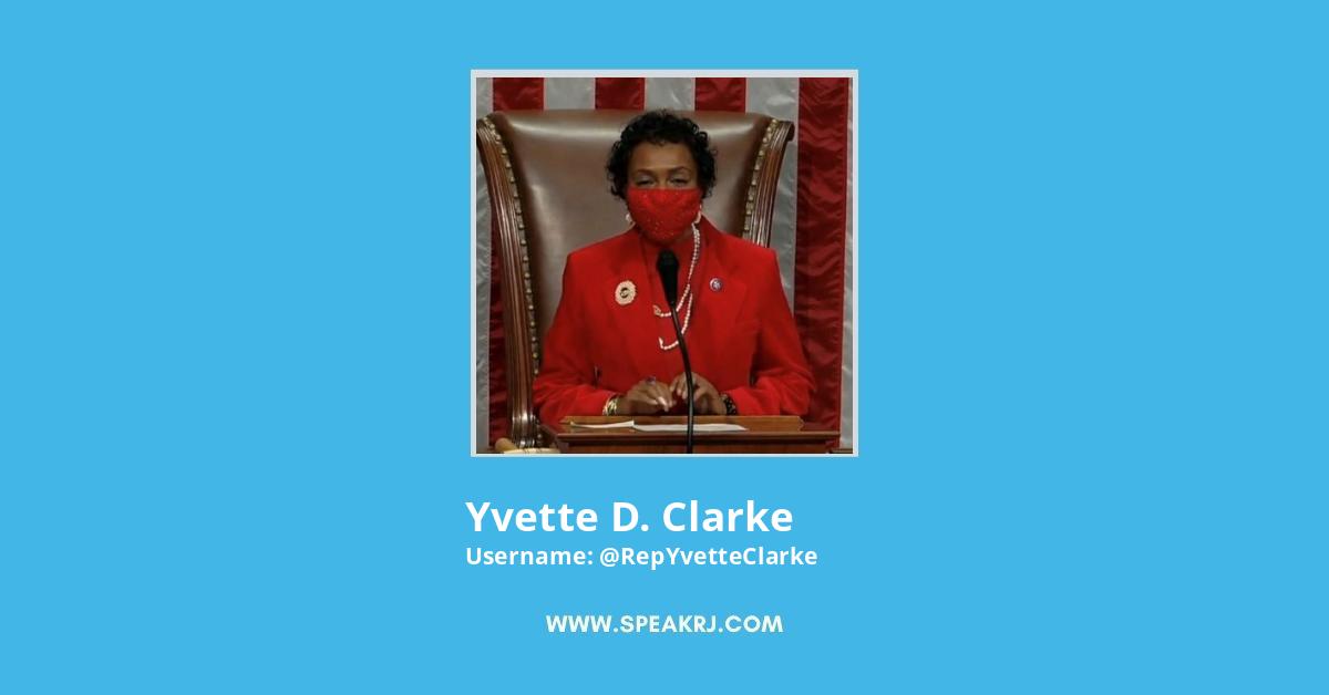 Yvette D. Clarke Twitter Stats