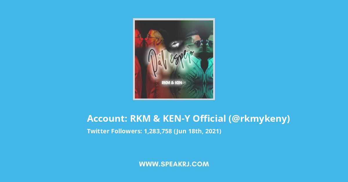 RKM & KEN-Y official Twitter Stats