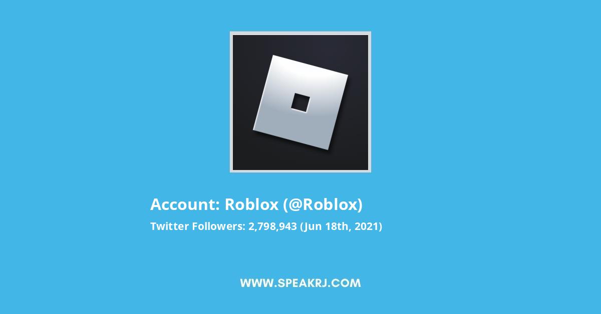 Roblox Twitter Stats