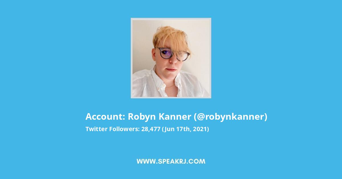 Robyn Kanner Twitter Stats
