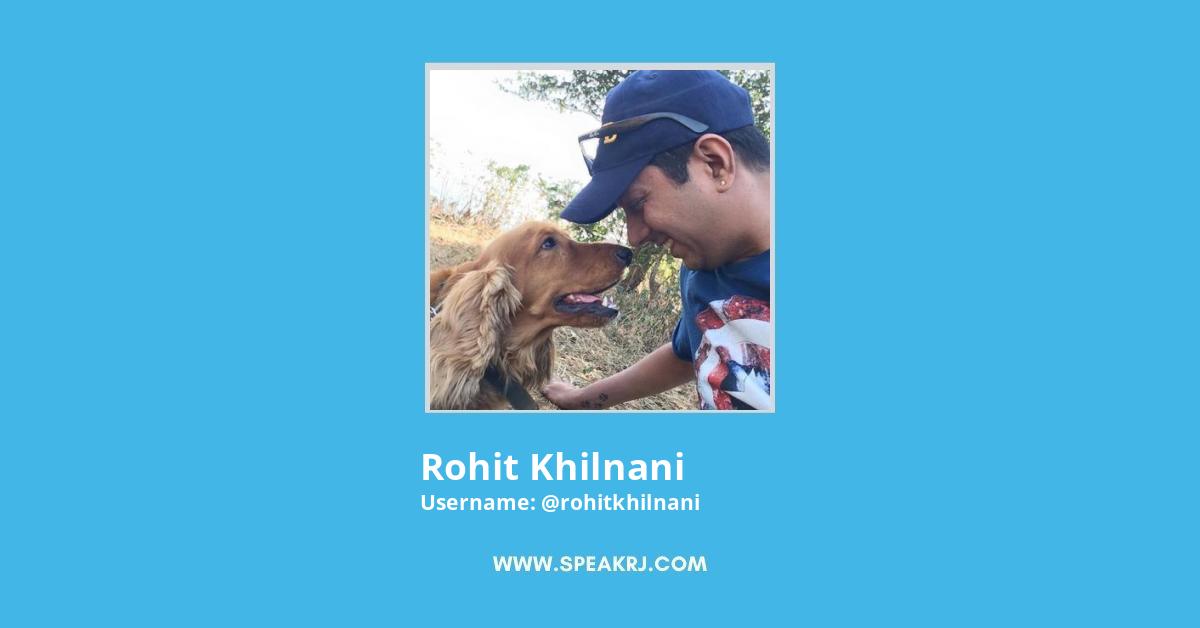 Rohit Khilnani Twitter Stats