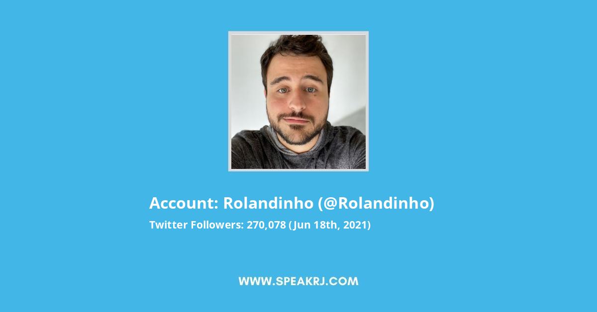Rolandinho Twitter Stats