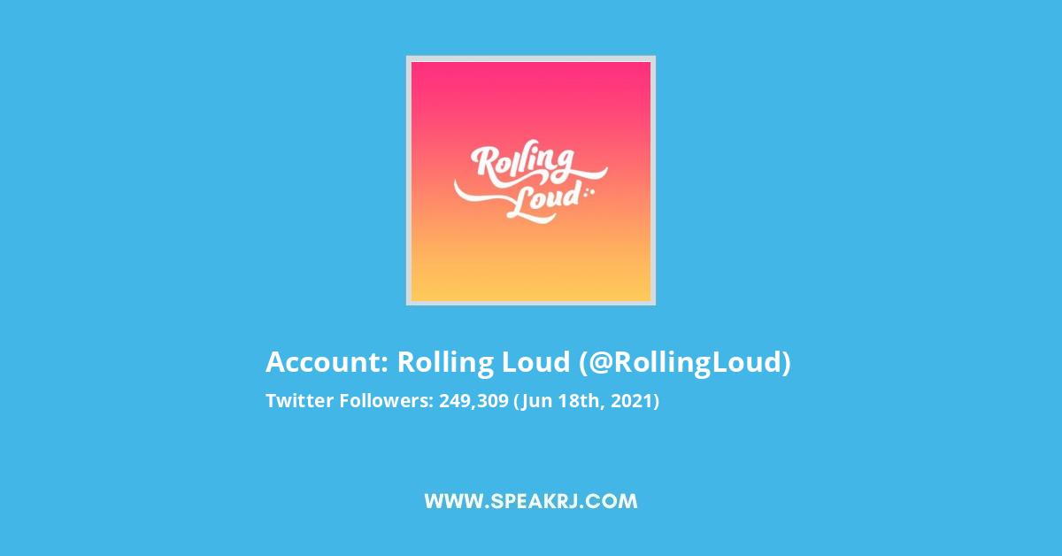 Rolling Loud Twitter Stats