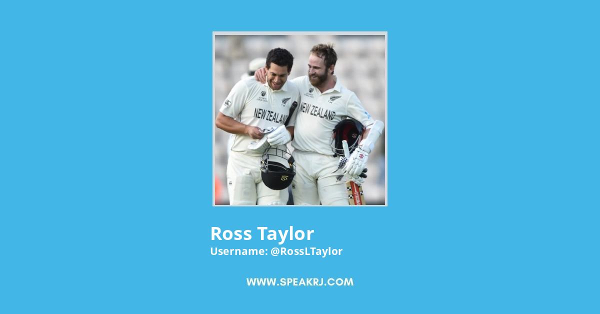 Ross Taylor Twitter Stats