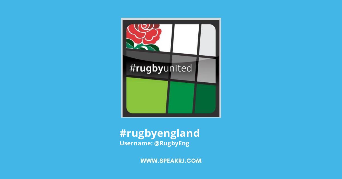 #rugbyengland Twitter Stats