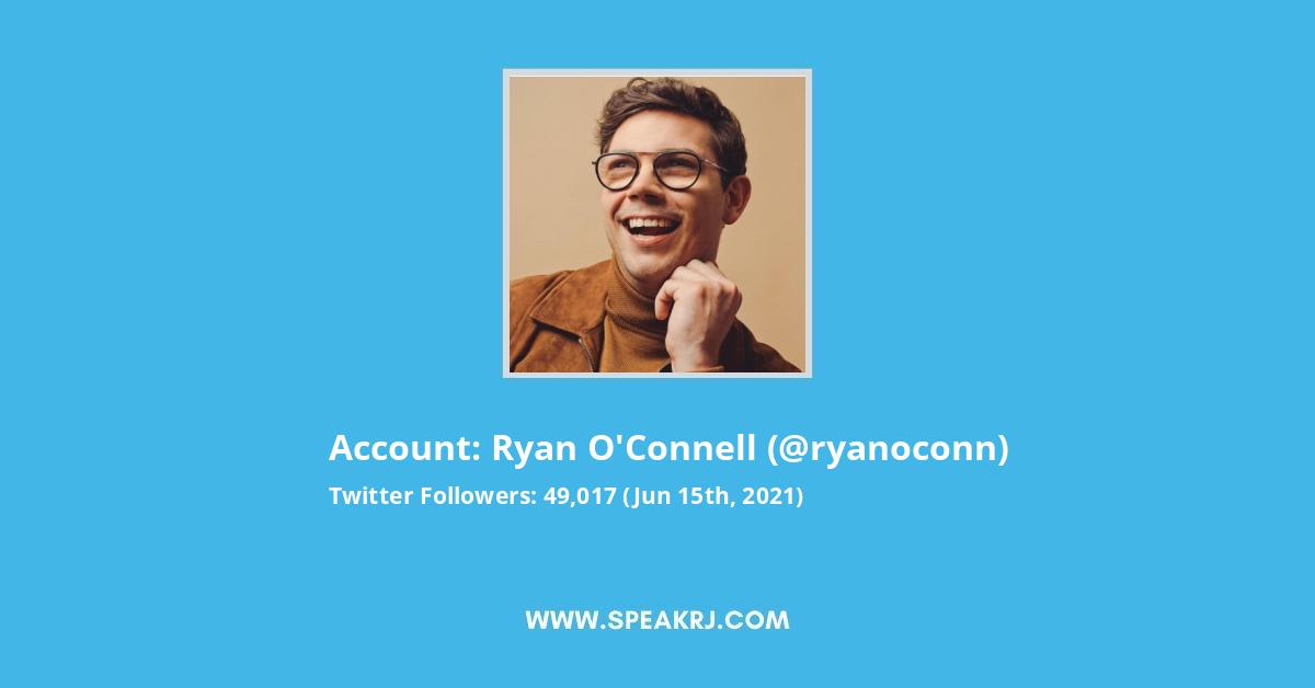 Ryan O'Connell Twitter Stats