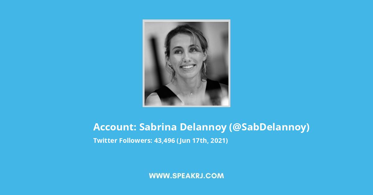 Sabrina Delannoy Twitter Stats