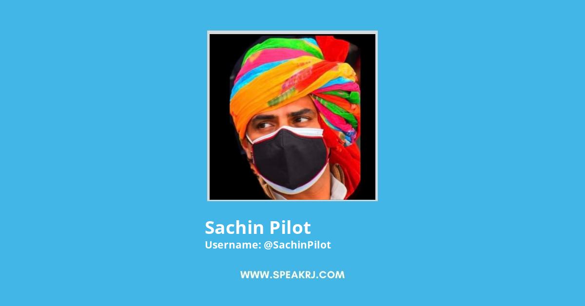 Sachin Pilot Twitter Stats